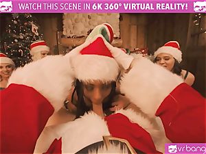 VRBangers Christams intercourse With Eight jaw-dropping Elves
